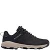 COLUMBIA MENS WATERPROOF LACE TRAINER - BLACK